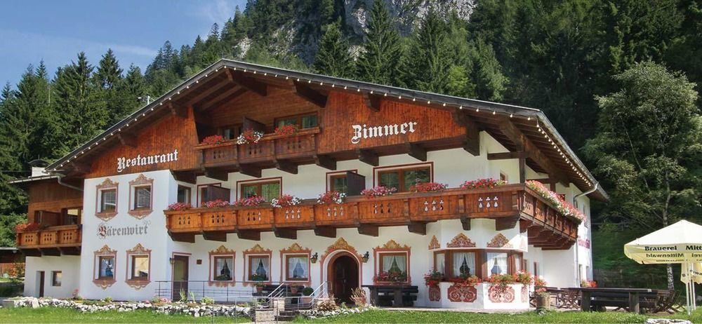 Baerenwirt Apartment Mittenwald Exterior foto